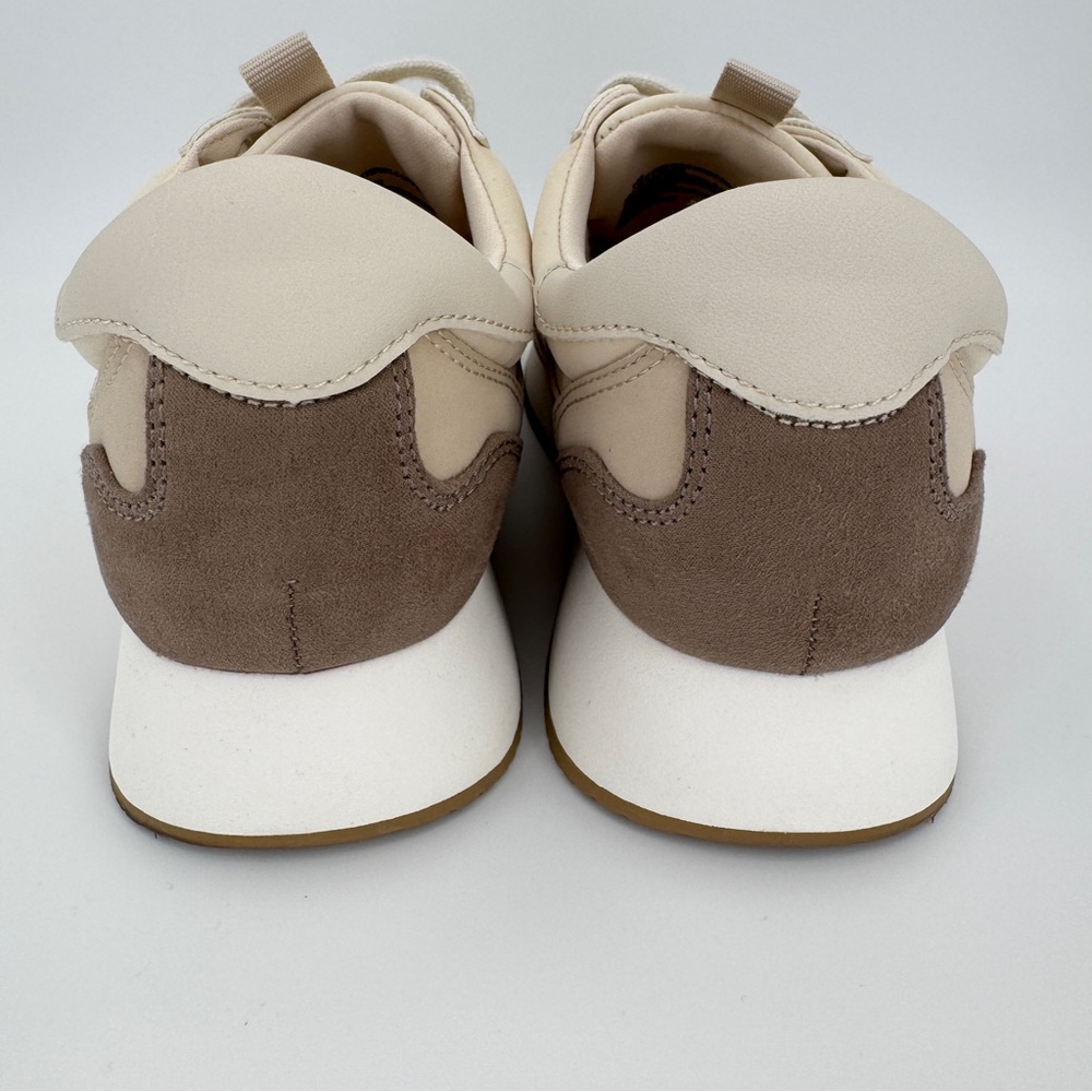UNIVERSAL THREAD Courtney Sneakers 7.5 Light Beige Memory Foam Casual Athletic - Picture 7 of 14